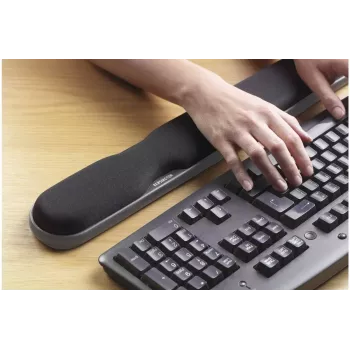 Kensington Reguliuojamo aukščio gelinė riešo atrama juoda