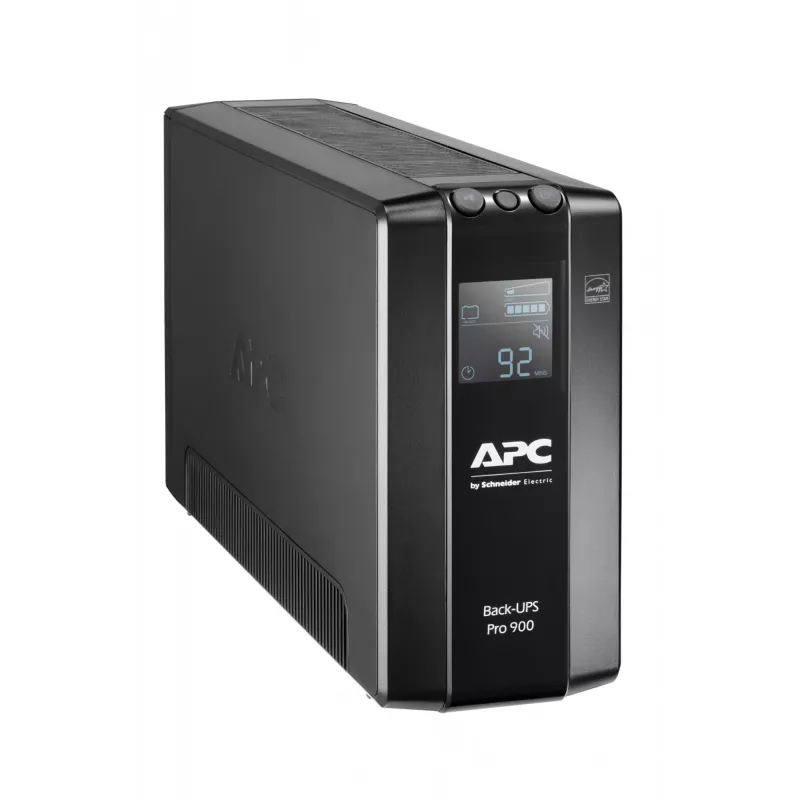 APC Back-UPS PRO BR900MI nepertraukiamo maitinimo šaltinis – 6x C13 išėjimai, USB, 900VA, linijinis interaktyvus, 0,9 kVA, 540 W, sinusas, 176 V, 294 V