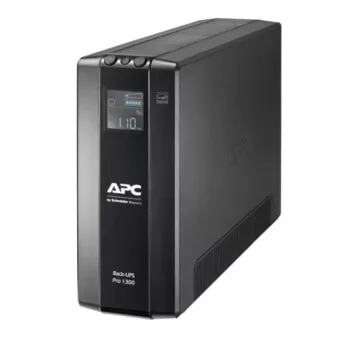 APC Back-UPS Pro, 1300VA/780W, Tower, 230V, 8x IEC C13 lizdai, AVR, LCD, keičiama baterija
