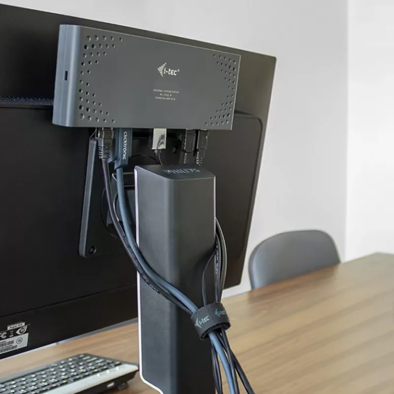 i-tec laikiklis dokų stotelėms, skirtas monitoriams su VESA tvirtinimu