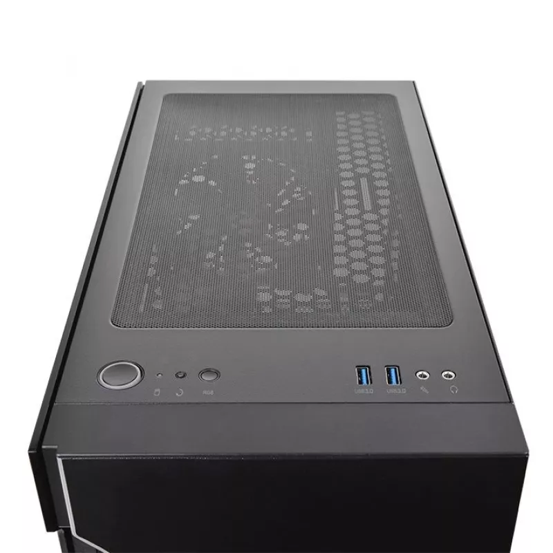 Termaltake H200 TG RGB ATX vidutinis bokštas su grūdinto stiklo langu