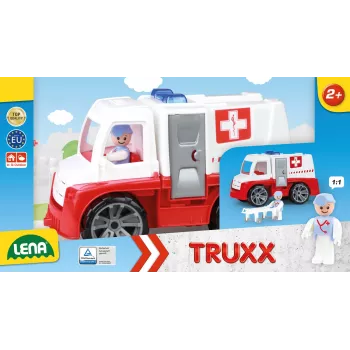 Truck Lena TRUXX Greitosios pagalbos automobilis su aksesuarais