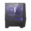 MSI MAG FORGE 100M Mid Tower žaidimų kompiuterio korpusas 'Juodas, 2x 120mm RGB PWM ventiliatorius, 1x 120mm ventiliatorius, 1-6 RGB valdiklis, grūdintas stiklas, ATX, mATX, mini-ITX'