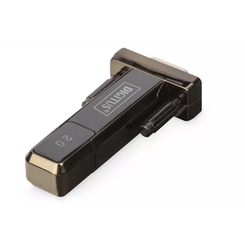 DIGITUS USB 2.0 į RS232 konverteris su DSUB 9M ir 80 cm USB kabeliu