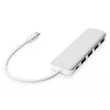 DIGITUS USB-C HUB 4 prievadai PD 4x USB 3.0, 1x PD įkrovimas, pilka