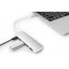 DIGITUS USB-C HUB 4 prievadai PD 4x USB 3.0, 1x PD įkrovimas, pilka