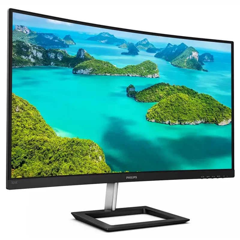 Philips E Line 325E1C/00 monitorius 80 cm (31,5 colio) 2560 x 1440 pikselių Quad HD LCD juodas