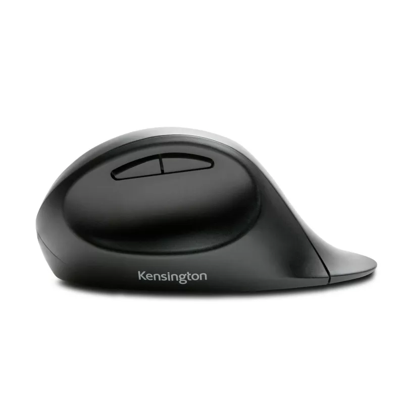 Kensington Pro Fit Ergo belaidė pelė – juoda, dešinei rankai, RF Wireless + Bluetooth, 1600 DPI, juoda
