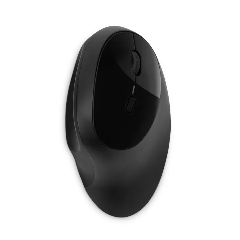 Kensington Pro Fit Ergo belaidė pelė – juoda, dešinei rankai, RF Wireless + Bluetooth, 1600 DPI, juoda