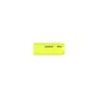 USB atmintukas GOODRAM UME2 16 GB, USB 2.0 Type-A, geltonas, 51×21 mm
