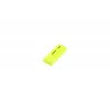 USB atmintukas GOODRAM UME2 16 GB, USB 2.0 Type-A, geltonas, 51×21 mm