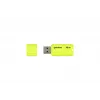 USB atmintukas GOODRAM UME2 32 GB USB Type-A 2.0, skaitymas 20 MB/s, rašymas 5 MB/s, geltonas