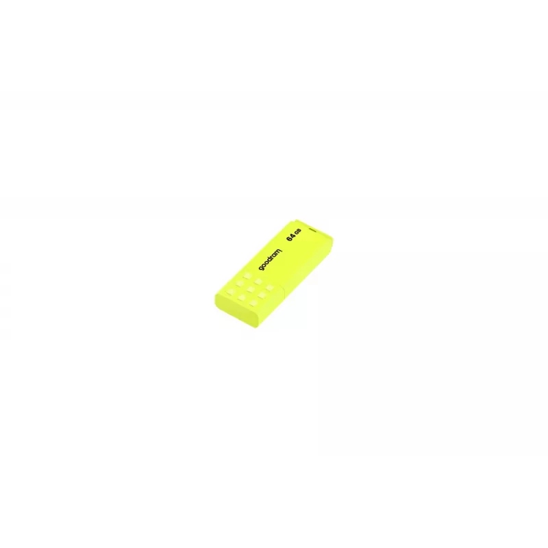 USB atmintukas GOODRAM UME2 64 GB USB Type-A 2.0, geltonas, su dangteliu
