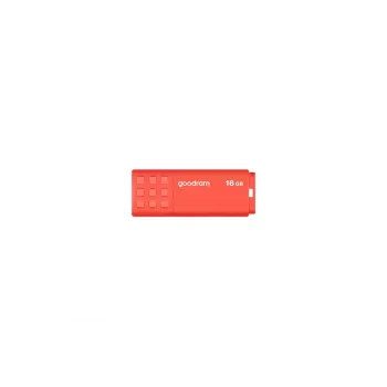 USB atmintukas GOODRAM UME3 16 GB USB Type-A 3.2 Gen 1 (oranžinis), 60/20 MB/s, korpusas be dangtelio