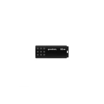 USB atmintukas GOODRAM UME3 32 GB, USB Type-A 3.2 Gen 1, juodas, 51×21×9.6 mm