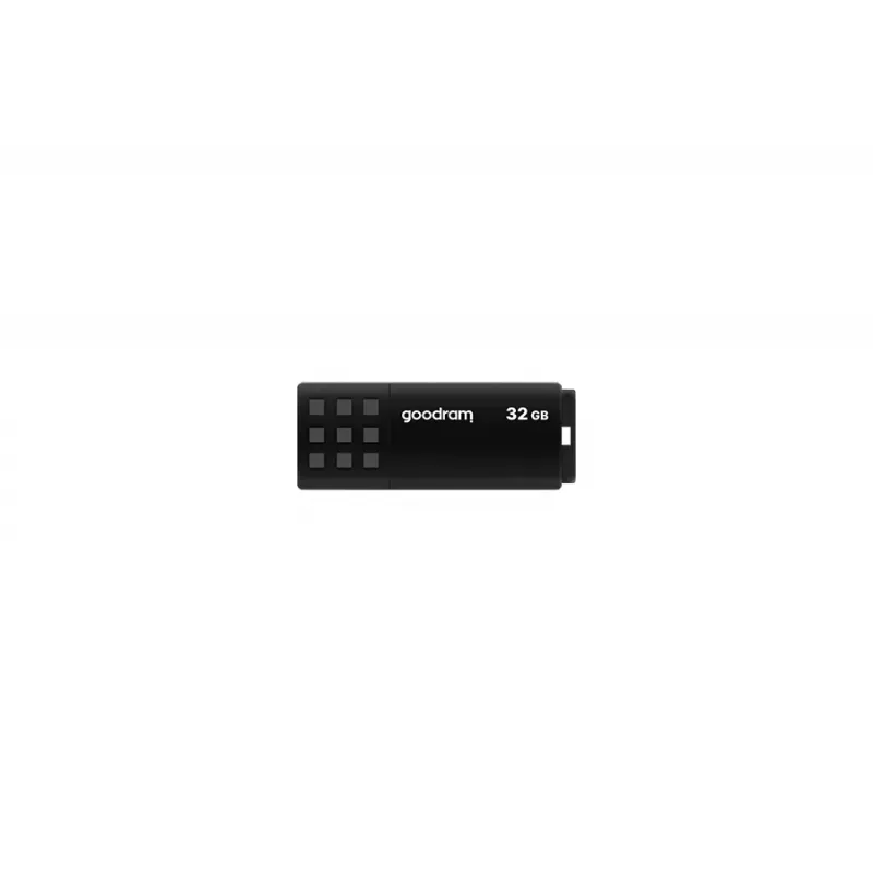 USB atmintukas GOODRAM UME3 32 GB, USB Type-A 3.2 Gen 1, juodas, 51×21×9.6 mm