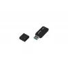 USB atmintukas GOODRAM UME3 32 GB, USB Type-A 3.2 Gen 1, juodas, 51×21×9.6 mm