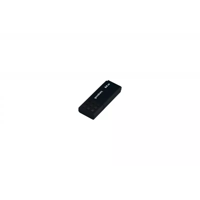 USB atmintukas GOODRAM UME3 64 GB, USB Type-A 3.2 Gen 1, skaitymas 60 MB/s, rašymas 20 MB/s, juodas