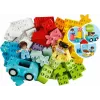 LEGO DUPLO dėžutė su kaladėlėmis 10913 – 65 spalvingų statybinių kaladėlių rinkinys mažiems vaikams nuo 1,5 metų