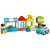 LEGO DUPLO dėžutė su kaladėlėmis 10913 – 65 spalvingų statybinių kaladėlių rinkinys mažiems vaikams nuo 1,5 metų