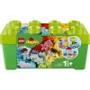 LEGO DUPLO dėžutė su kaladėlėmis 10913 – 65 spalvingų statybinių kaladėlių rinkinys mažiems vaikams nuo 1,5 metų