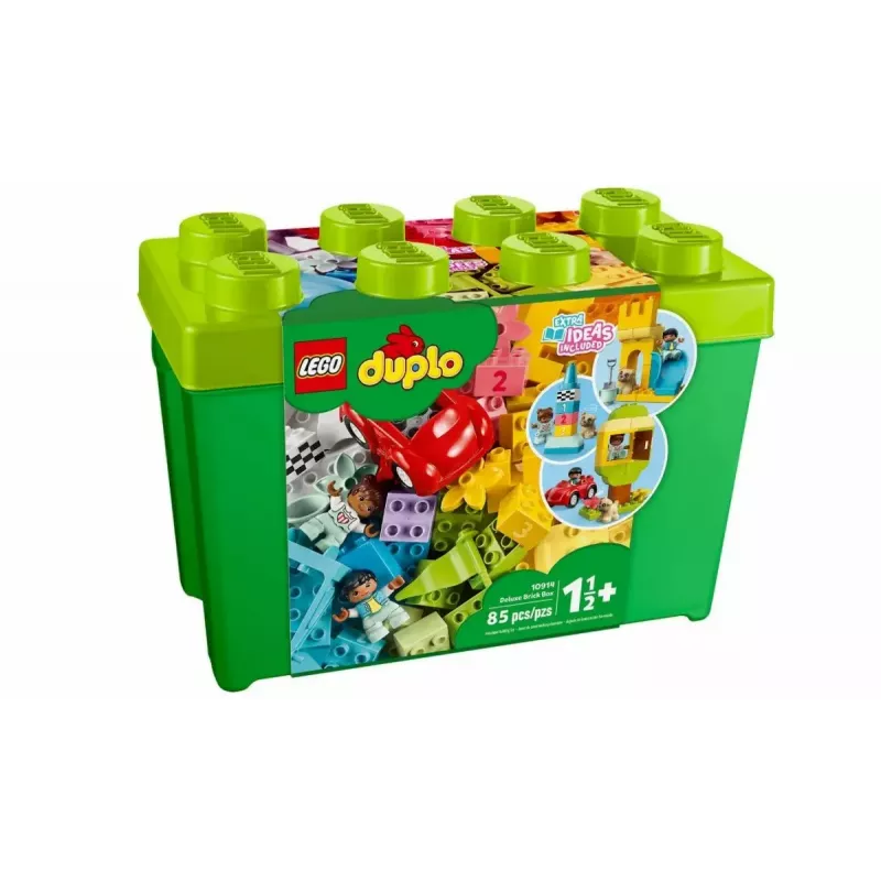 LEGO DUPLO 10914 Plytų dėžutė – 65 dalių konstravimo rinkinys mažyliams nuo 1,5 metų