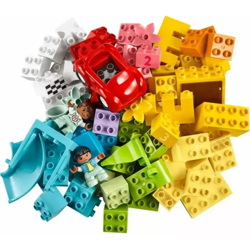 LEGO DUPLO 10914 Plytų dėžutė – 65 dalių konstravimo rinkinys mažyliams nuo 1,5 metų