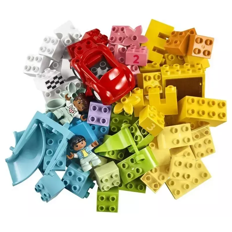 LEGO DUPLO 10914 Plytų dėžutė – 65 dalių konstravimo rinkinys mažyliams nuo 1,5 metų