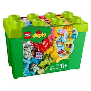 LEGO DUPLO 10914 Plytų dėžutė – 65 dalių konstravimo rinkinys mažyliams nuo 1,5 metų
