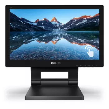 Philips 162B9T/00 kompiuterio monitorius 39,6 cm (15,6 colio) 1366 x 768 pikselių HD LCD jutiklinis ekranas juodas