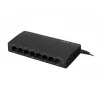 LANBERG Switch Dsp2-1008-12v 8x 1Gb/s Nevaldomas Gigabit Ethernet Darbalaukio 12V