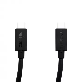 i-tec Thunderbolt 3 klasės laidas, 40 Gbps, 100 W galios tiekimas, USB-C suderinamas, 150 cm