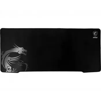 MSI AGILITY GD70 Pro žaidimų pelės kilimėlis '900mm x 400mm, šilkinis paviršius, ikoniškas drakono dizainas, neslystantis ir smūgius sugeriantis gumos pagrindas, sustiprinti susiūti kraštai'