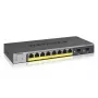 NETGEAR GS110TP valdomas L2/L3/L4 Gigabit Ethernet (10/100/1000) jungiklis su PoE, pilkas