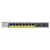 NETGEAR GS110TP valdomas L2/L3/L4 Gigabit Ethernet (10/100/1000) jungiklis su PoE, pilkas