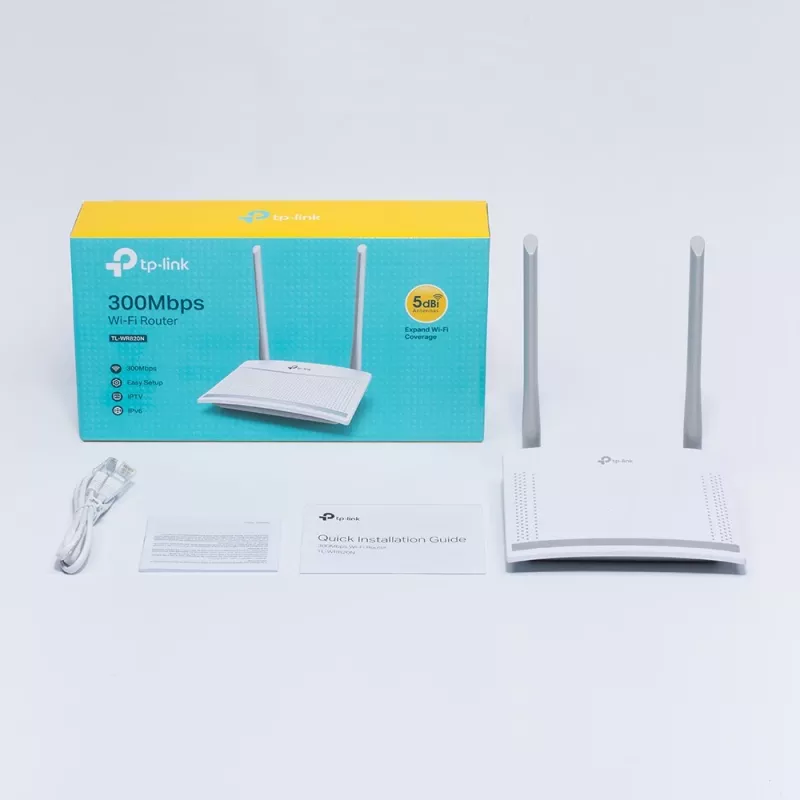 TP-Link TL-WR820N belaidis maršrutizatorius Fast Ethernet vienos juostos (2,4 GHz) Baltas