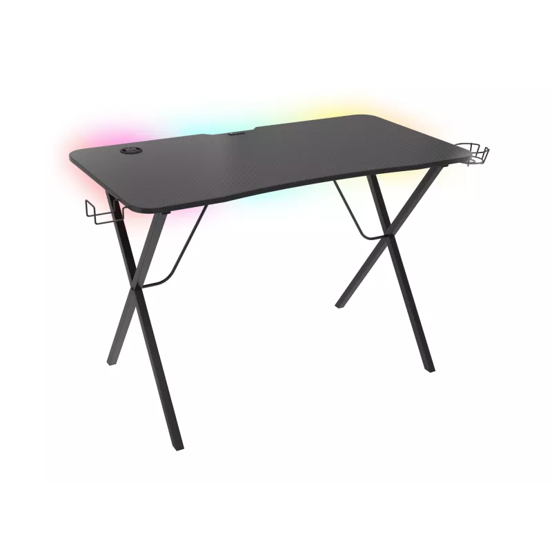Stalas GENESIS Holm 200 RGB Juodas