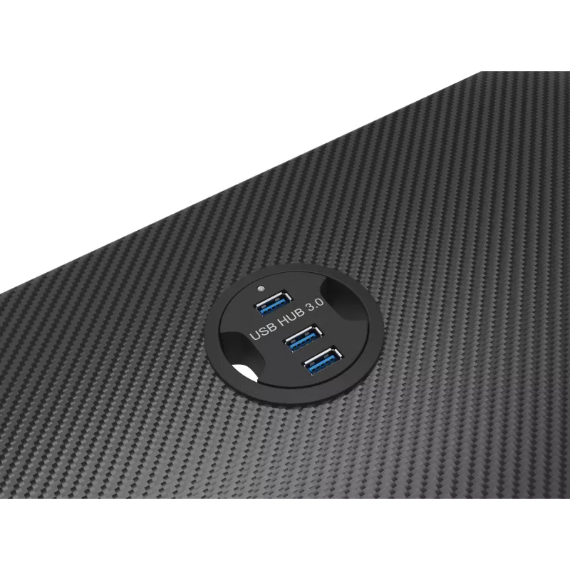 Stalas GENESIS Holm 200 RGB Juodas