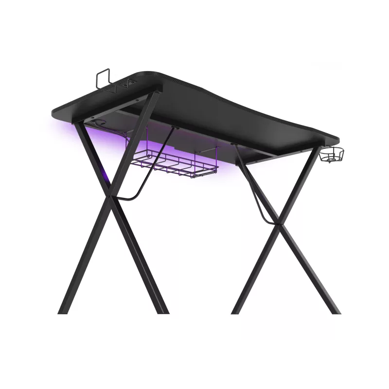 Stalas GENESIS Holm 200 RGB Juodas