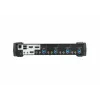 ATEN 4 prievadų USB 3.0 4K DisplayPort MST KVMP jungiklis, 4096 x 2160 pikselių, 4K Ultra HD, 4.89 W, juodas