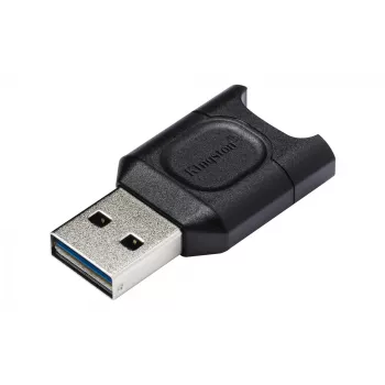 Kingston MobileLite Plus USB 3.2 Gen 1 Type-A juodas kortelių skaitytuvas