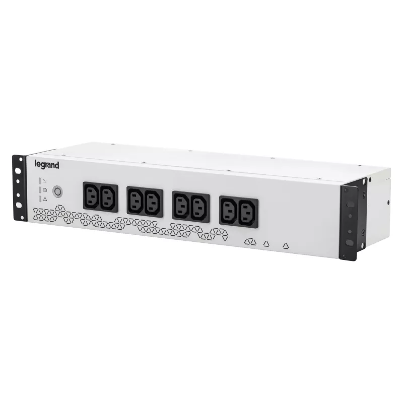 Legrand Keor PDU 310331 nepertraukiamo maitinimo šaltinis, 800 VA / 480 W, off-line (budėjimo), 8 IEC C13 lizdai, montuojamas stove