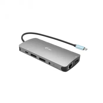 i-tec Metal USB-C Nano 3x Display Dock stotelė su Power Delivery 100 W
