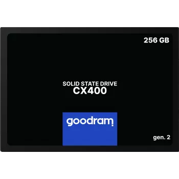 SSD 2,5 colio SATA III Goodram SSDPR-CX400-256-G2 256 GB, 550 MB/s skaitymas, 480 MB/s rašymas