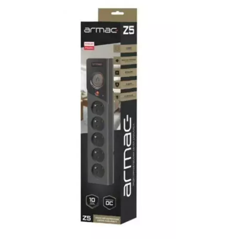 Ilgintuvas ARMAC Z5 1,5 m – 5×230 V lizdai, 10 A