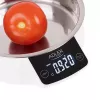 Virtuvinės svarstyklės Adler AD 3166 – 5 kg, 1 g tikslumas, nerūdijančio plieno dubuo 0,9 l, LCD, laikmatis