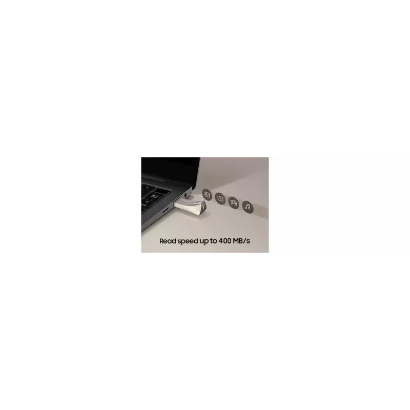 Samsung MUF-64BE USB atmintukas 64 GB USB Type-A 3.2 Gen 1 (3.1 Gen 1) Pilka