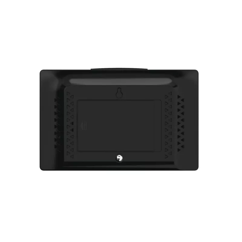 Higrometras Termometras Hama Touch Black LED Baterija
