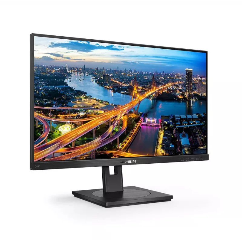 Philips B Line 245B1/00 monitorius 60,5 cm (23,8 colio) 2560 x 1440 pikselių Quad HD LED juodas