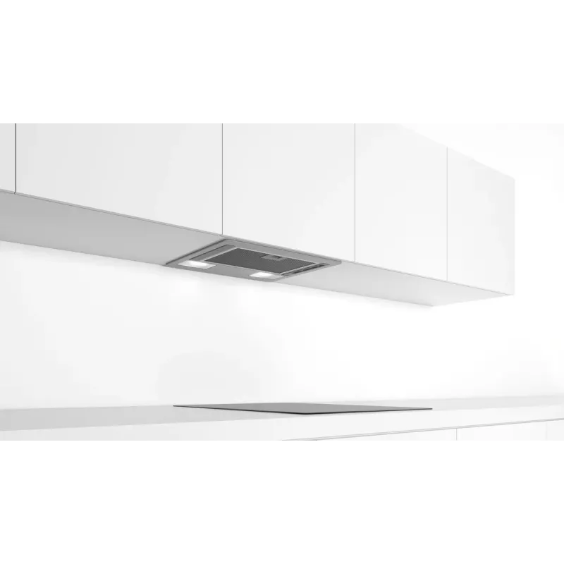 Bosch Serie 2 DLN53AA70 įmontuojamas gartraukis, nerūdijantis plienas, 302 m³/h